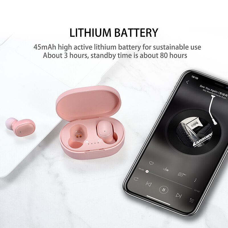 سماعات أذن A6S TWS لاسلكية بتق - مراجعة Bluetooth Headset On Ear وسعره