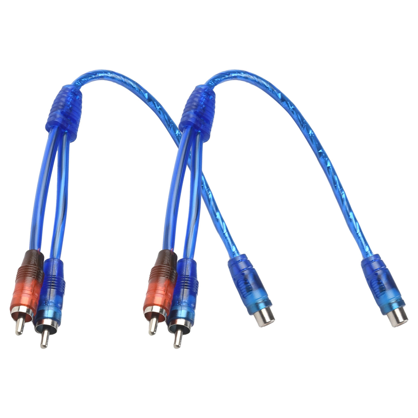 طقم كابل صوت RCA مكون من قطعتي - مراجعة Audio Splitter Y وسعره