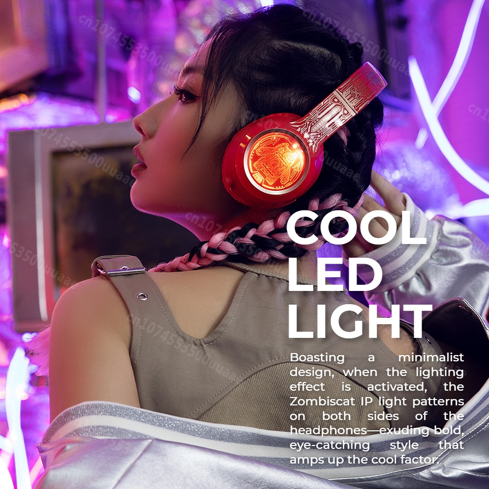 سماعات بلوتوث زومبيز كات S1 لا - مراجعة Gaming Headset Rgb وسعره