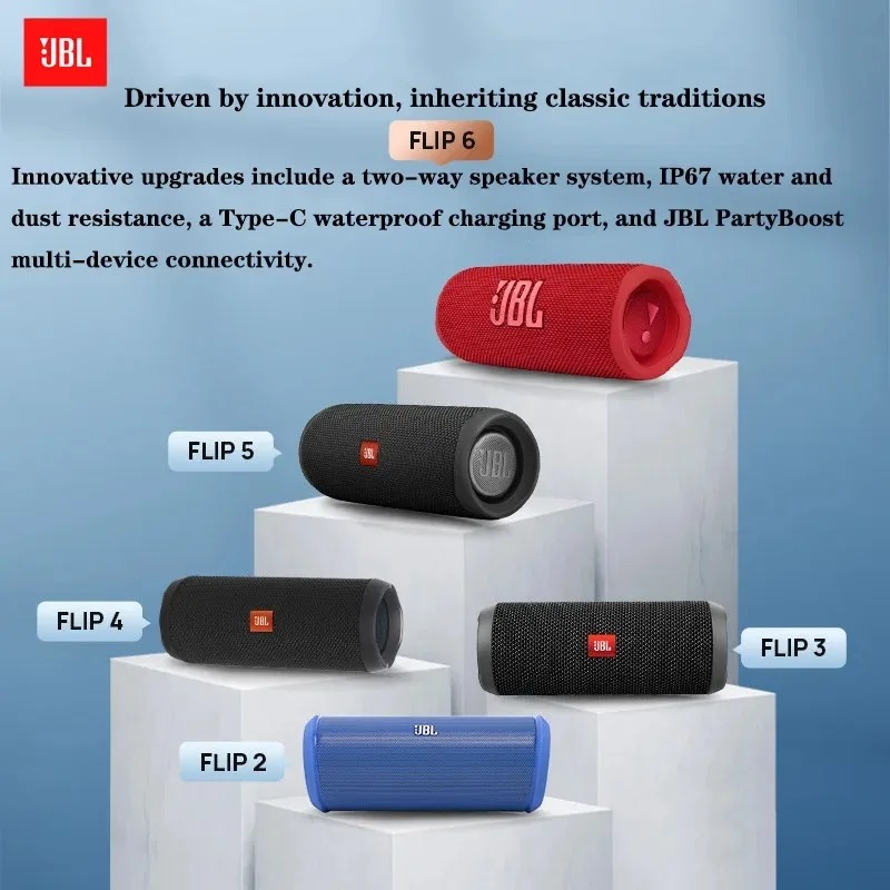 مكبر صوت JBL Flip 6 المحمول لل - مراجعة Jbl Speaker Flip 6 وسعره