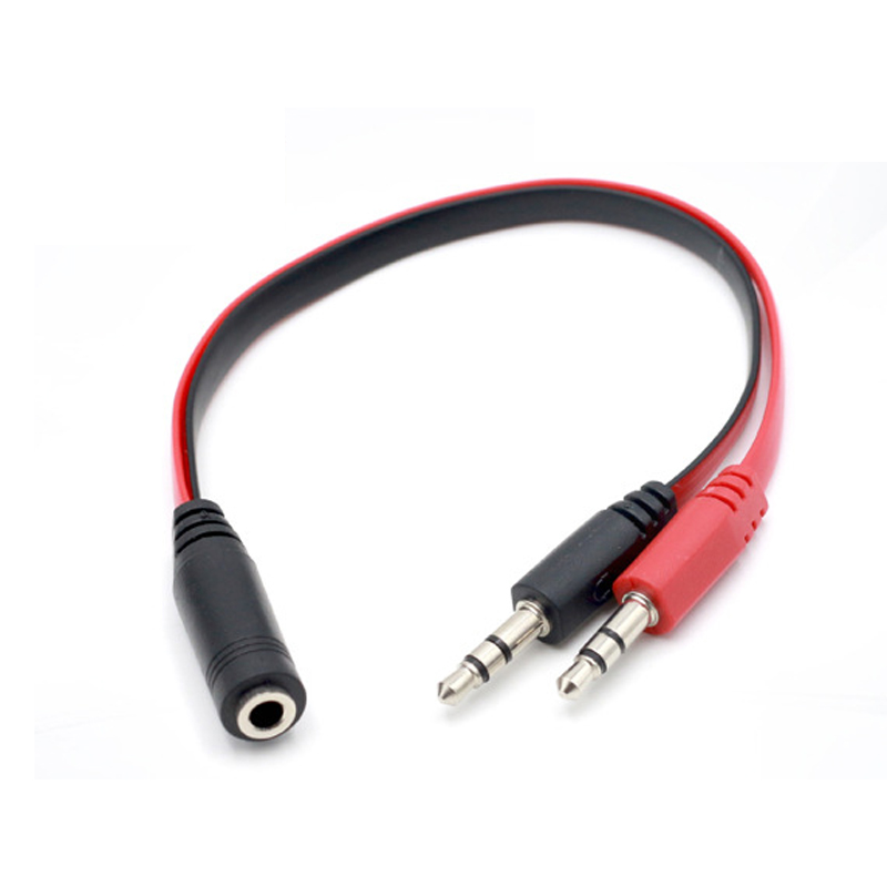 3.5 مللي متر 1 أنثى إلى 2 ذكر  - مراجعة Earphone Splitter Jack وسعره
