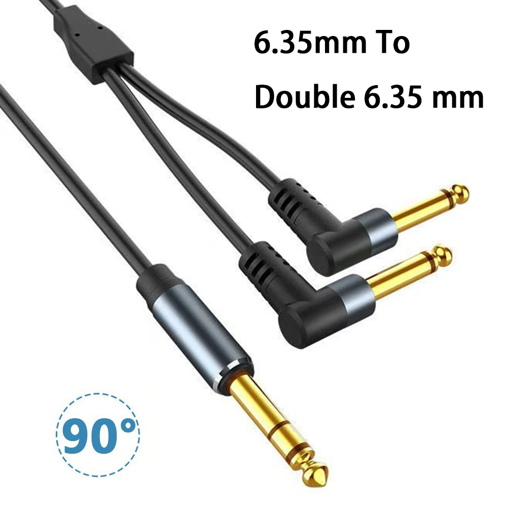 كابل صوتي ستيريو 6.35 مم (1/4  - مراجعة Audio Splitter Y وسعره
