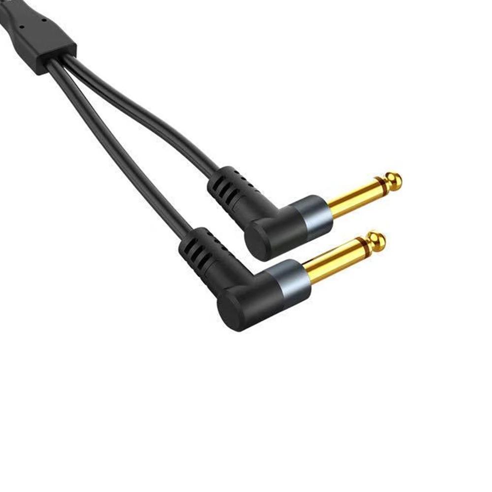 كابل صوتي ستيريو 6.35 مم (1/4  - مراجعة Audio Splitter Y وسعره