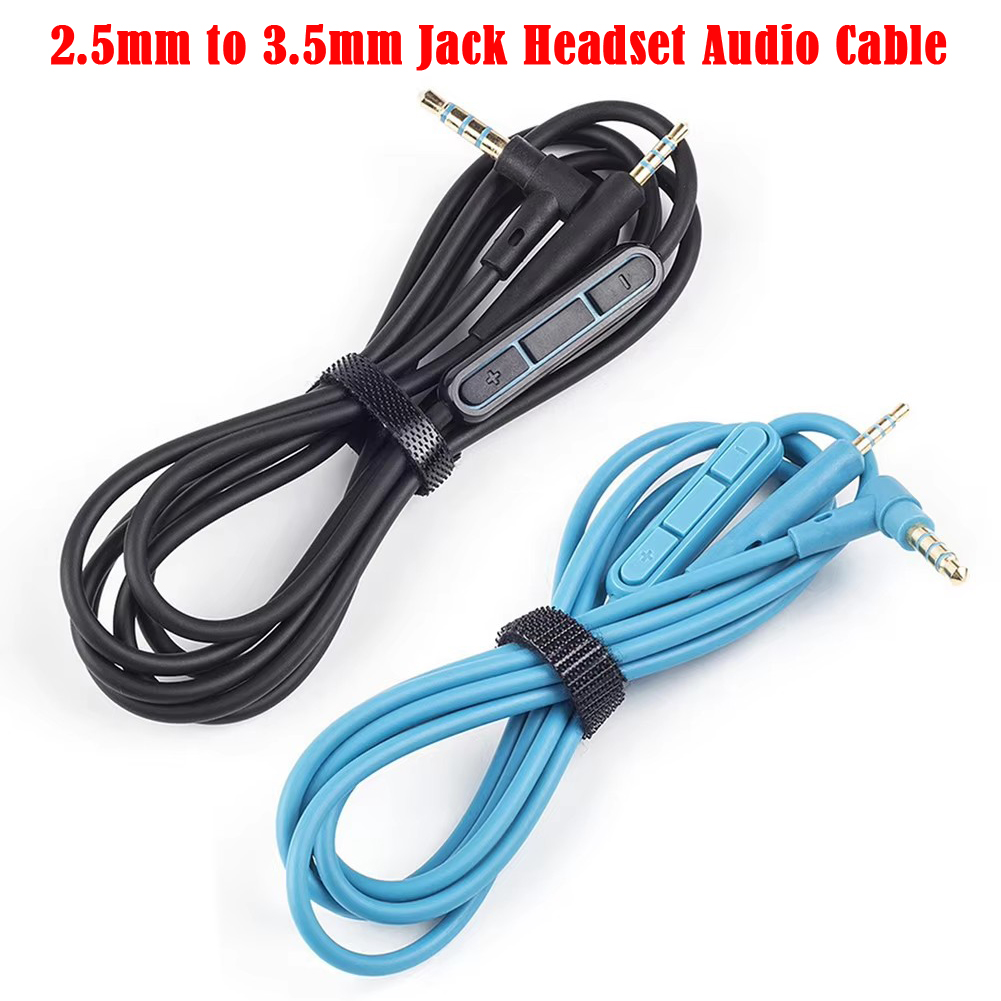 كابل صوتي 2.5 ملم إلى 3.5 ملم  - مراجعة Wired Earphone Mic وسعره