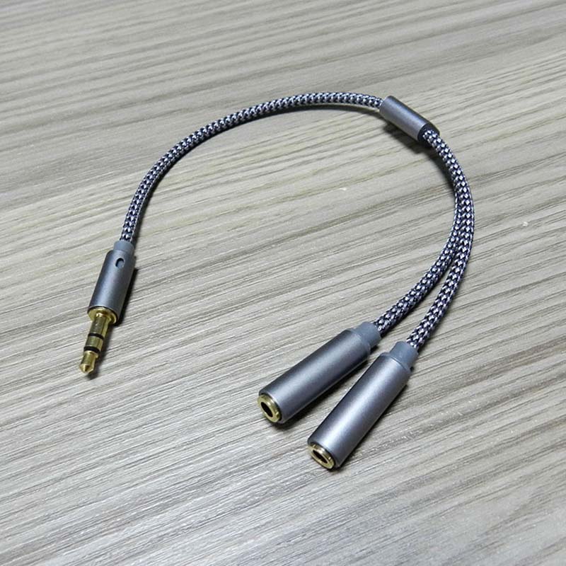محول صوت 3.5 ملم على شكل حرف Y - مراجعة Earphone Splitter Jack وسعره