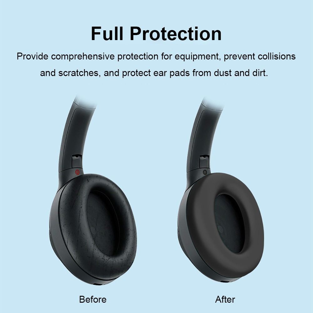 إكسسوارات سماعات الرأس: أغطية  - مراجعة Sony Headphone Wh-1000Xm4 وسعره