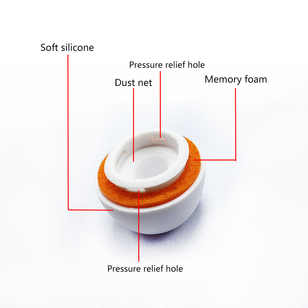 1 Pairs رغوة الذاكرة الأذن نصا - مراجعة Earphone Foam Tip وسعره