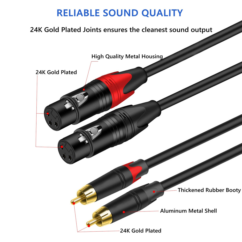 كابل صوتي مزدوج من نوع لوتس 2R - مراجعة Audio Splitter Y وسعره